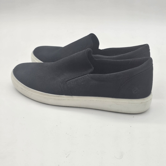 ECCO Women's Soft Classic Slip-On Sneaker Black EU 39 Comfort Athleisure - Picture 3 of 10